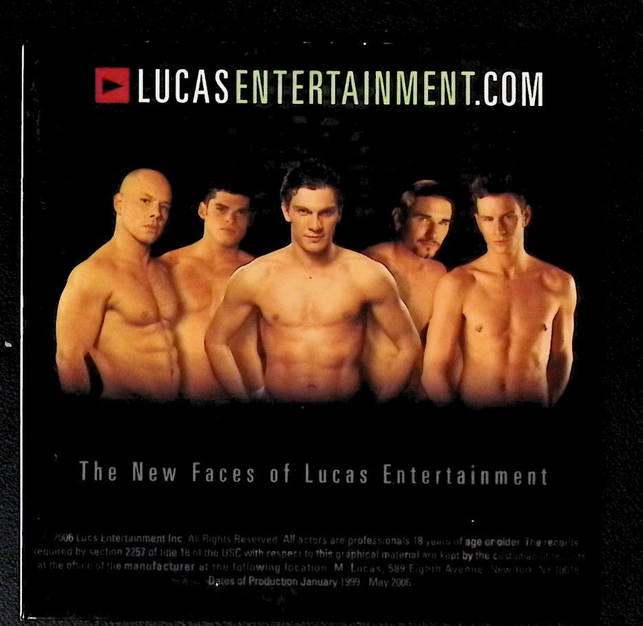 Lucas Entertainment Portfolio SM1 - Case/Cover Art Not Included - Gay DVD - 082125AKDVD-A