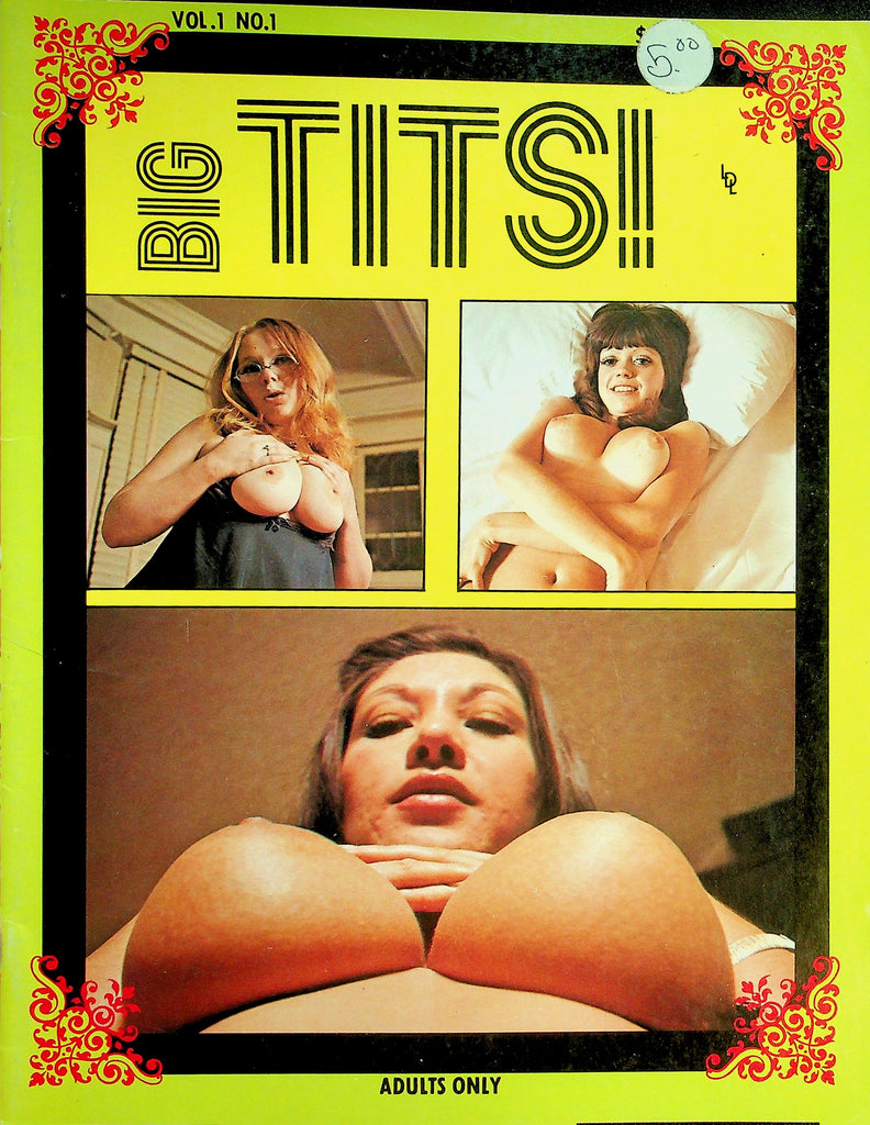 Big Tits Magazine  Joey Jugs, Tia, Kristy and More!  vol.1 #1 1977 London Enterprises     082426lmp-GSC