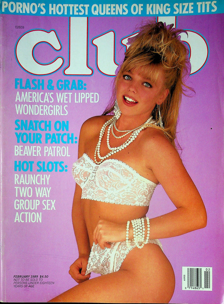 Club Magazine Flash & Grab February 1989 110623RP