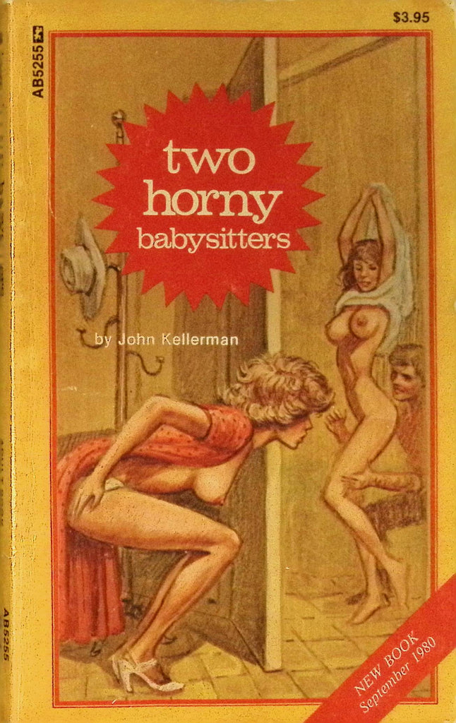 Two Horny Babysitters by John Kellerman AB5255 1980 Greenleaf Classics Adult Paperback Novel 072325AMP