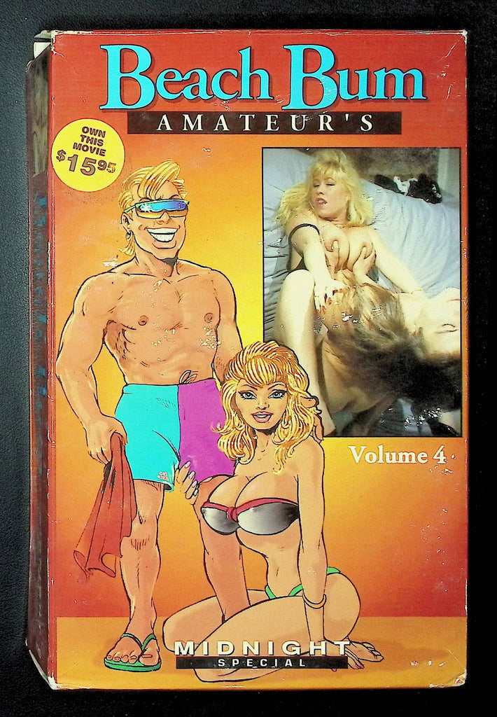 Beach Bum Amateur's Volume 4 Midnight VHS 1992 061625DMVHS2