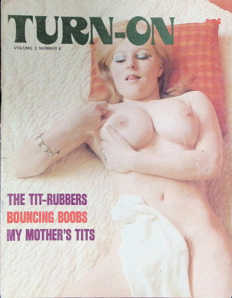 Turn On Magazine Vol 2 #4, 1976, Tit-Rubbers, Bouncing Boobs, Tons of Tits  090826LLP