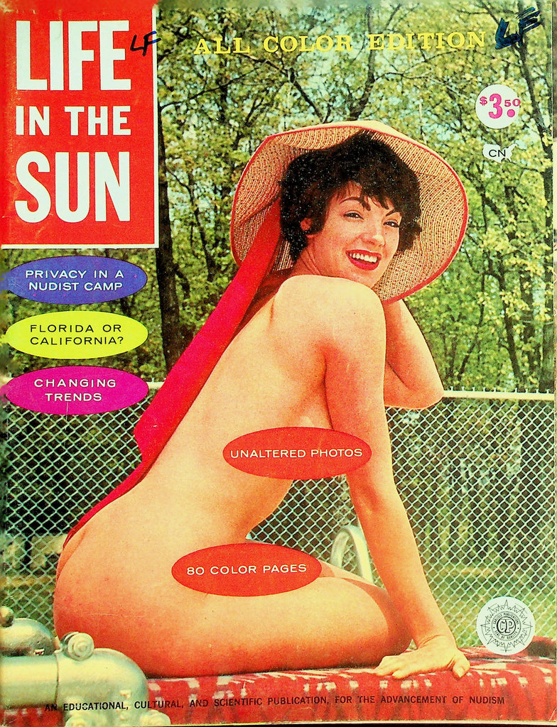 Life In The Sun Nudist Magazine   Privacy In A Nudist Camp/ Memories Of A Sunny Summer  #1  1960's    070326lmp-GSC
