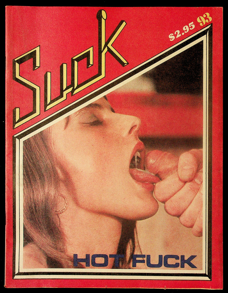 Suck Pictorial 1980s/1990s Adult Magazine "Hot Fuck" 083126hrp-82