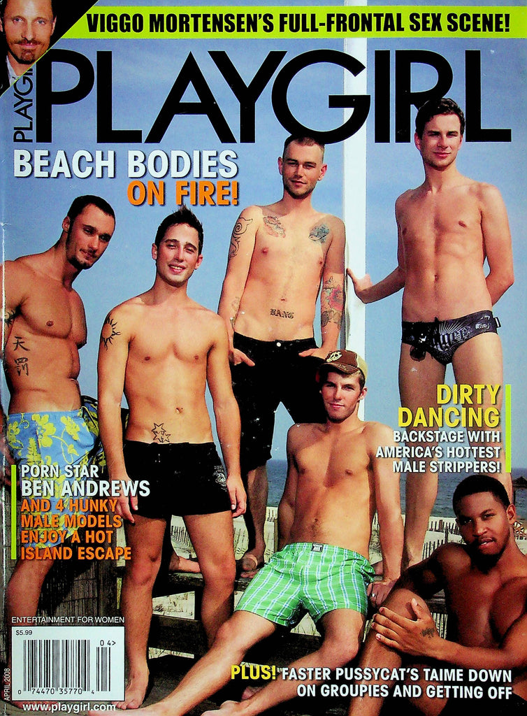 Playgirl Magazine Ben Andrews April 2008 103024RP2