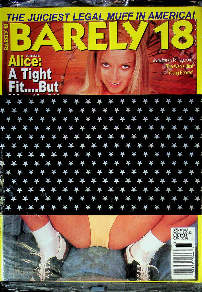 Barely 18 Magazine Ft. Alice Vol.1 No.23 SEALED 122624RP