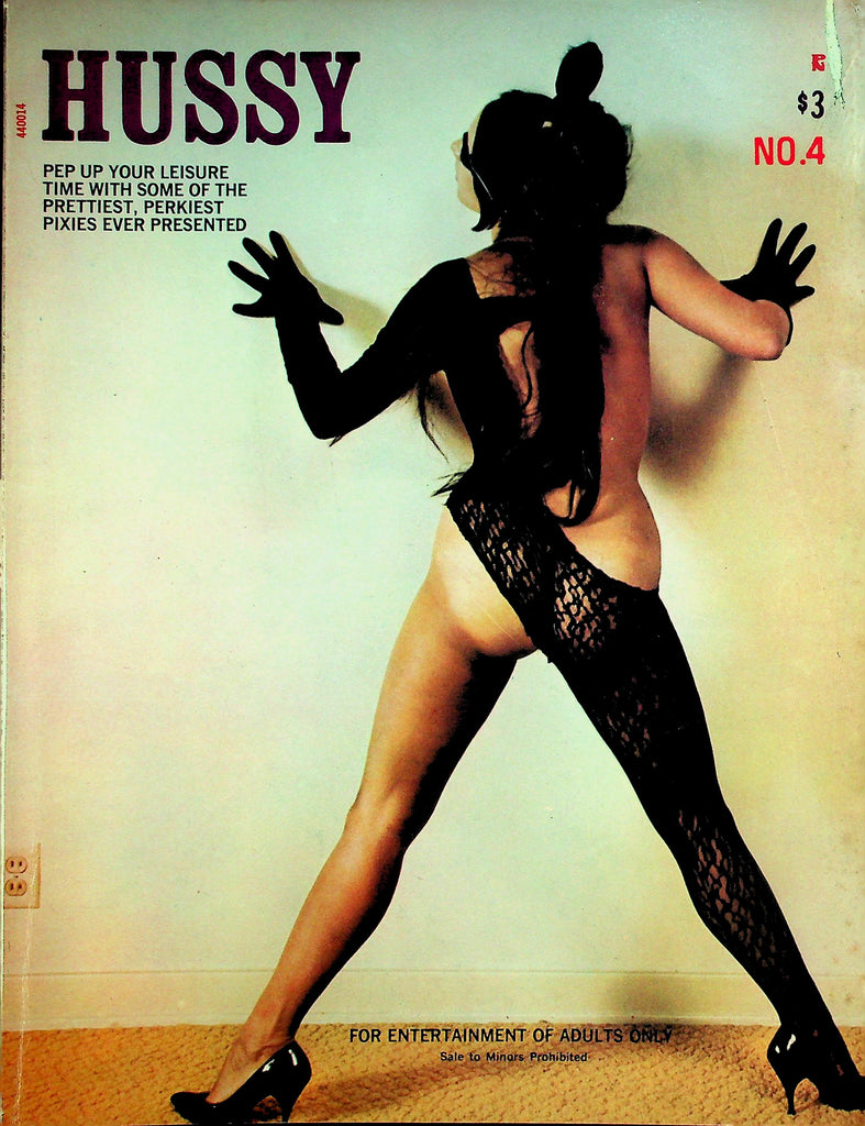 Hussy Magazine Lacy, Lazy and Luscious/ Sweet Toes In Mesh Hose & More!  100's Of Pages!  #4  May 1968      060526lmp-GSC