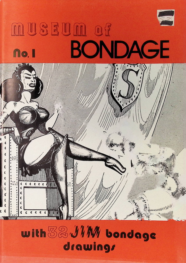 Museum of Bondage #1 32 Jim Bondage Drawings 1970s/80s Illustrated BDSM Bondage Fetish Magazine 100225AMP