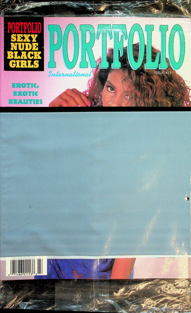 Portfolio Sexy Nude Black Girls Magazine  #23  1980's  new/sealed   061326lmp-GSC