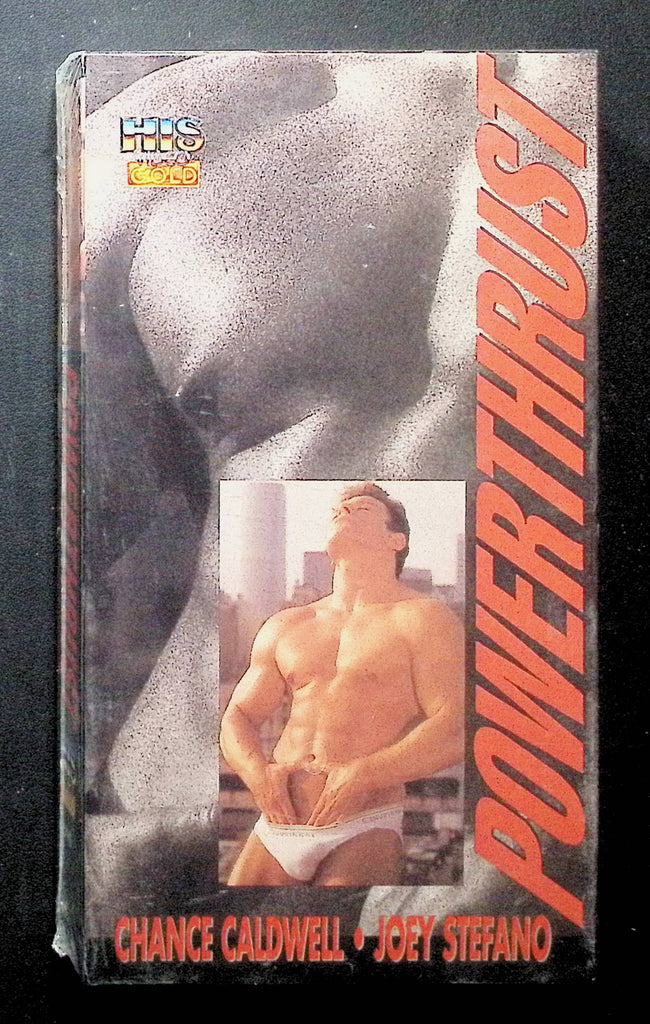 Powerthrust HIS Video Gold Gay VHS 1993 Chance Caldwell Joey Stefano 112724DMVHS2