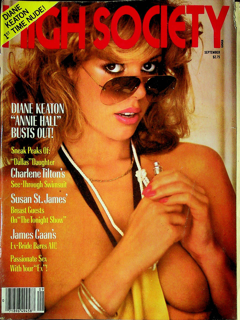 High Society Magazine Diane Keaton & Charlene Tilton September 1980 102924RP