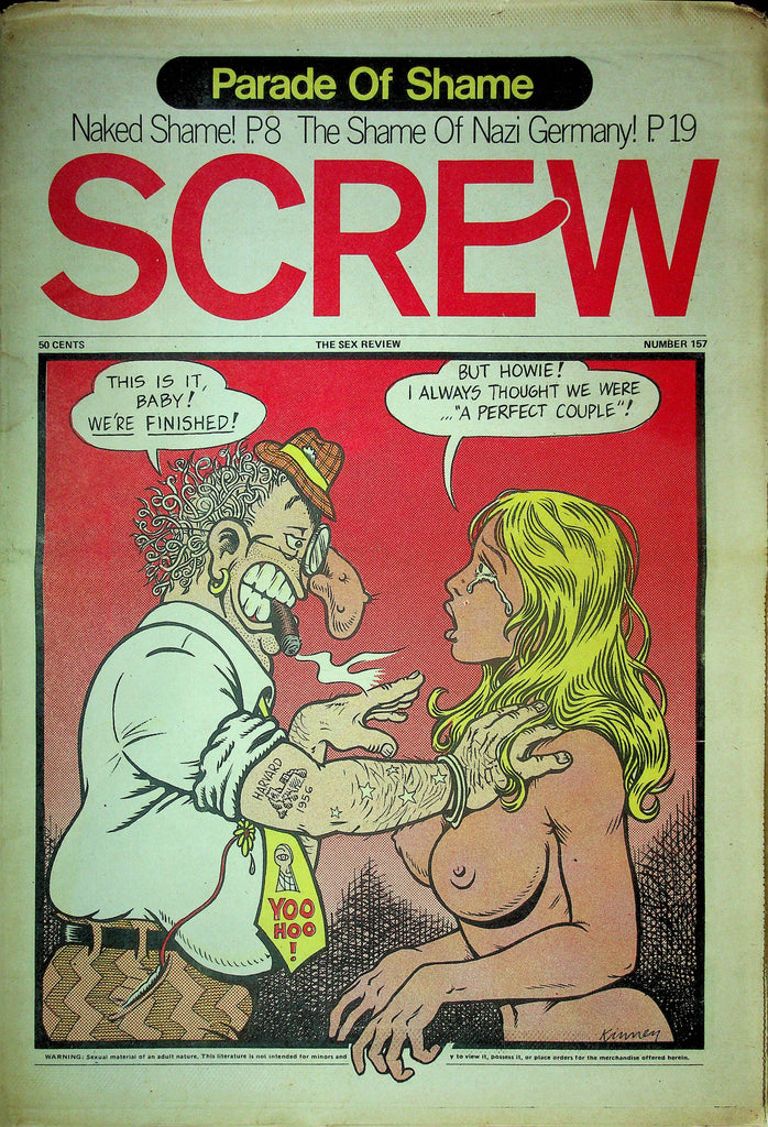 Screw Men's Newspaper No.157 March 6 1972 061124OSRP