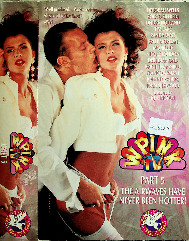 WPink TV Part 5 Deborah Wells Rocco Siffredi Deidre Holland Adult VHS Paradise Visuals 042926NAVHS-16