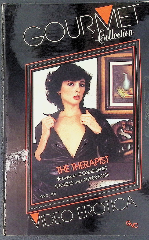 The Therapist ft. Connie Benet, Danielle, Amber Rose Adult VHS Gourmet Video Collection 102225AKVHS
