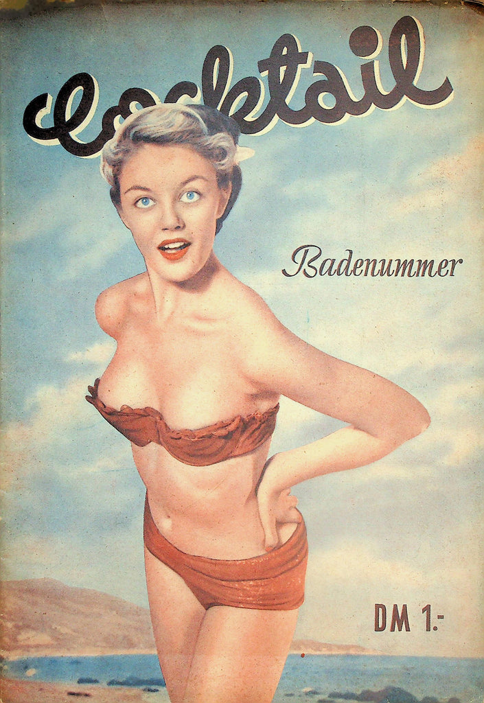 Cocktail Vintage German International Magazine  1950's  070226lmp-GSC