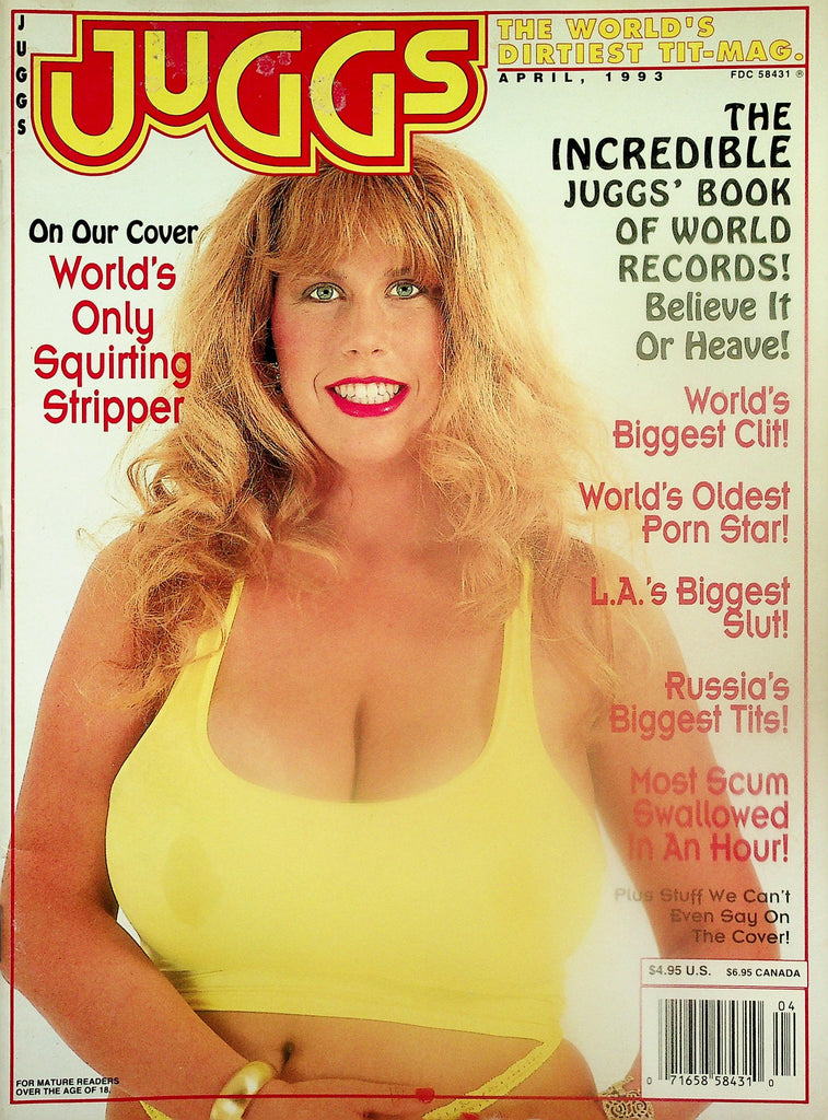 Juggs Magazine   Tabitha Towers / Zena Fulsome, Titanic Tina   April 1993     122025lmp