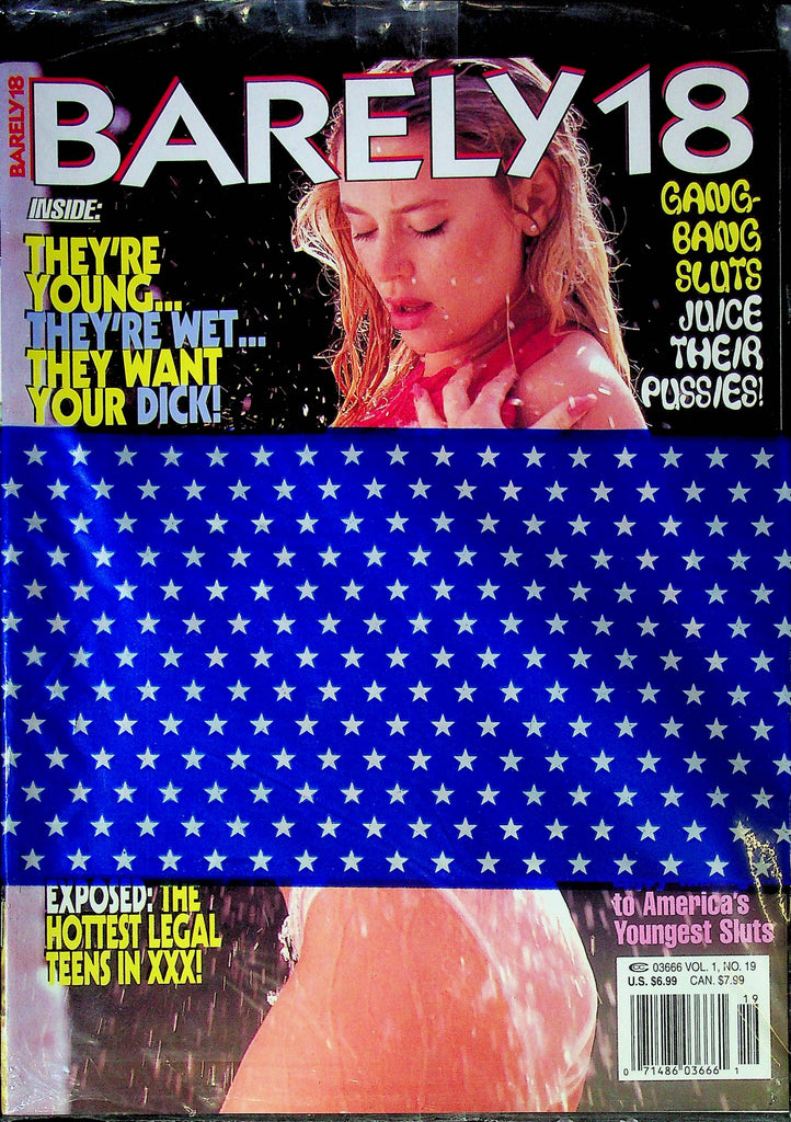 Barely 18 Magazine Gang Bang Sluts Vol.1 No.19 SEALED 122624RP