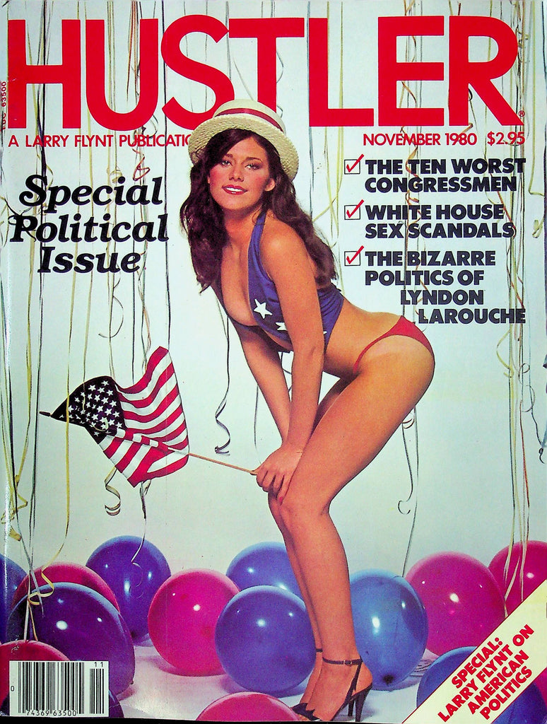 Hustler Adult Magazine Special Political Issue November 1980 060724RP2