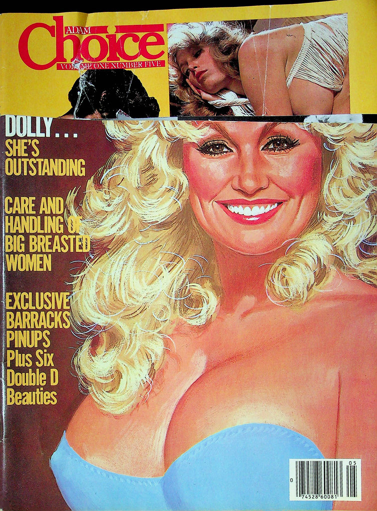 Adam's Choice Men's Magazine Dolly Parton Vol.1 No.5 December 1979 082624RP