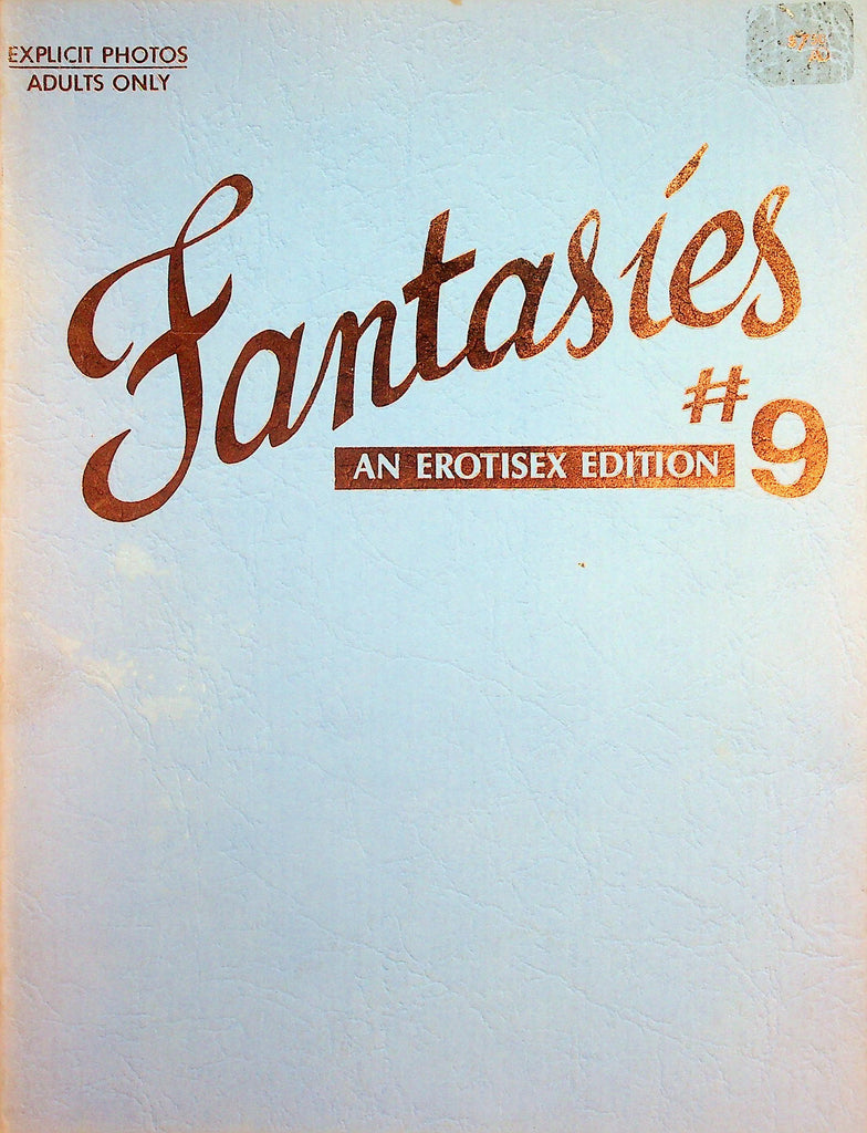 Fantasies Magazine  An Erotisex Edition #9  1980's   091826lmp-GSC