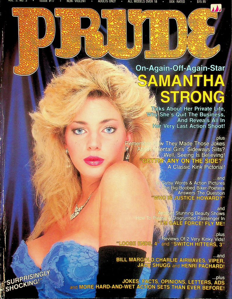 Prude Magazine  Samantha Strong / Gettin Any On The Side?  #17 1988  101226lmp-GSC