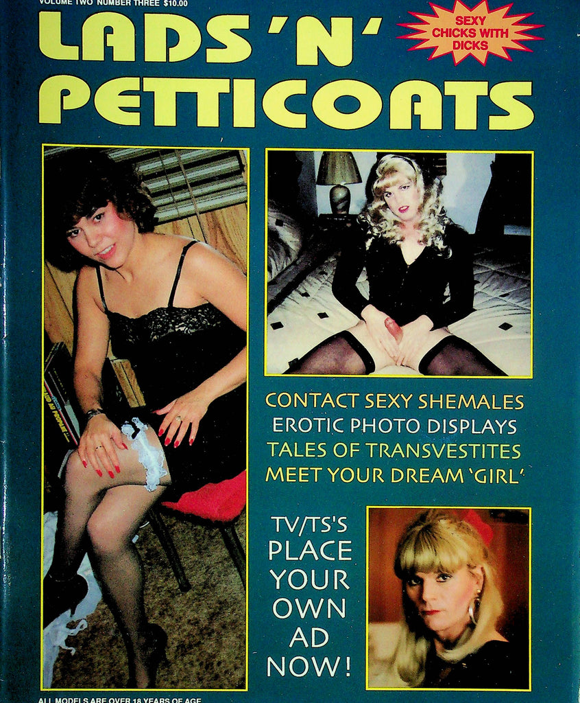 Lads 'N' Petticoats Tranny Magazine Vol.2 No.3 1990s 121124RP