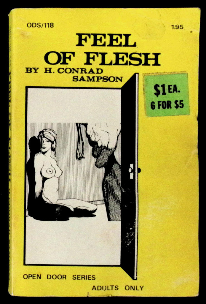 Feel of Flesh by H. Conrad Sampson ODS/118 Adult Paperback Book 080626VFP-21