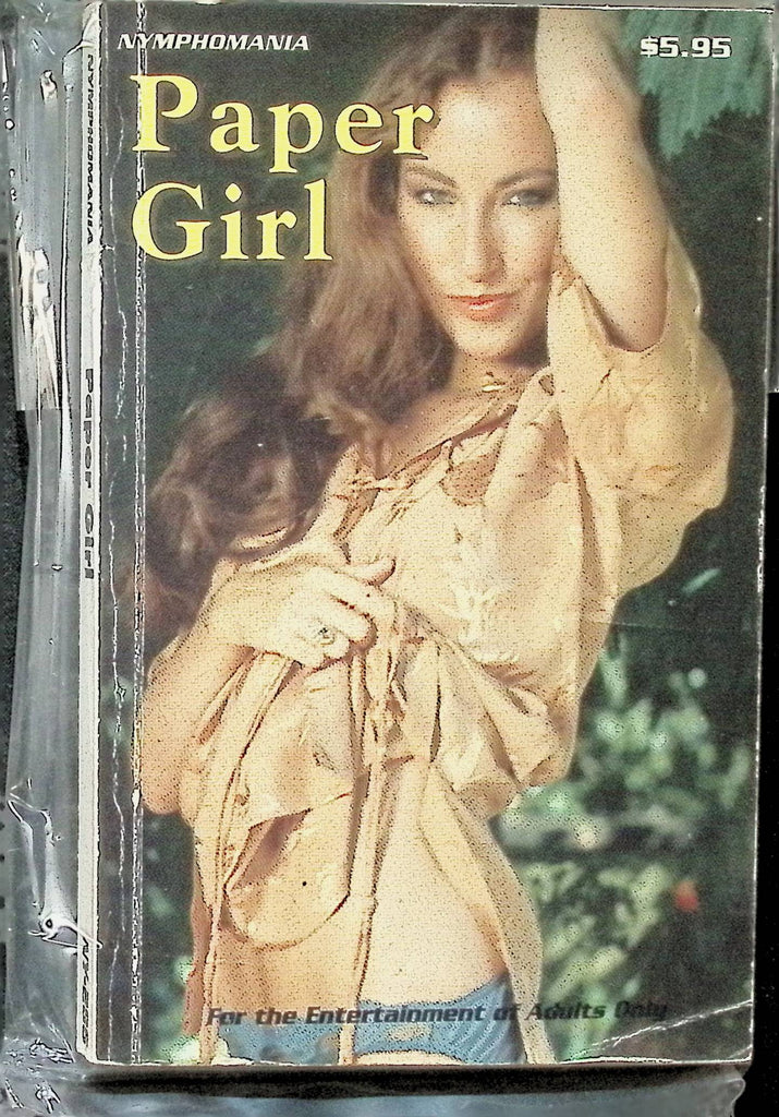 Paper Girl NY-286 1990s Nymphomania Star Distributors Adult Erotic Paperback Novel-071524AMP