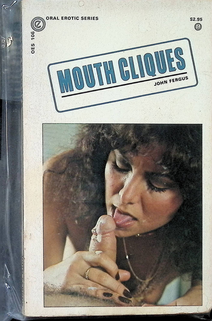 Mouth Cliques by John Fergus OES106 1980s Oral Erotic Series Adult Paperback Novel -112124AMP