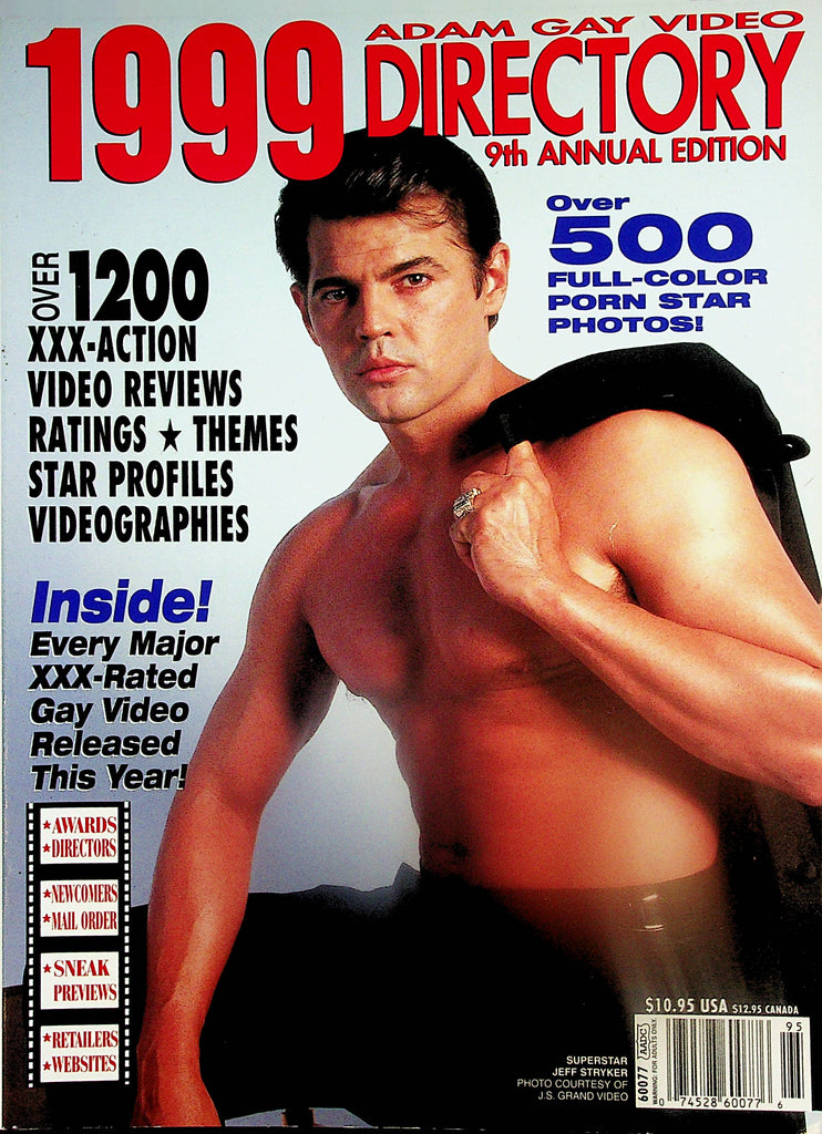 Adam Gay Video 1999 Directory Magazine  Jeff Stryker / Over 500 Photos!   120724lm-p