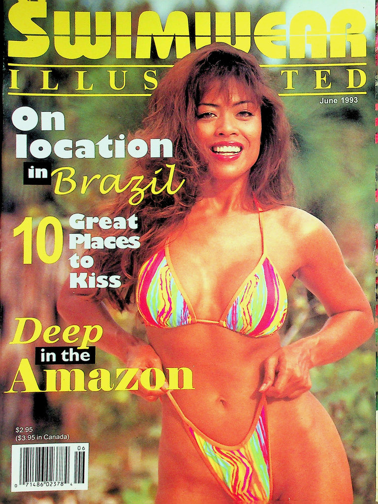 Swimwear Illustrated Magazine  On Location In Brazil -Covergirl Milamar Flores June 1993   072426lmp-GSC