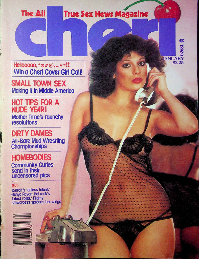 Cheri Magazine Robyn Red Breast January 1979 051823RP
