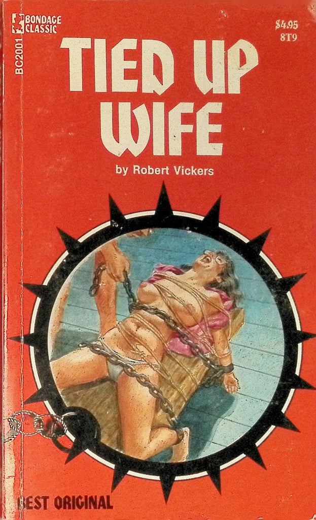 Tied Up Wife by Robert Vickers BC2001 1978 Bondage Classics Greenleaf Adult Paperback Novel 082725AMP