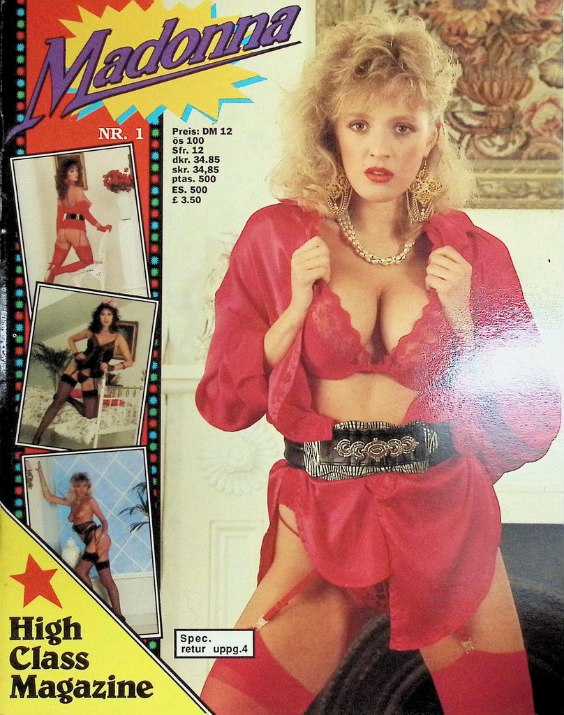 Madonna Magazine #1 Colette on Cover 1980s    091926LLP2