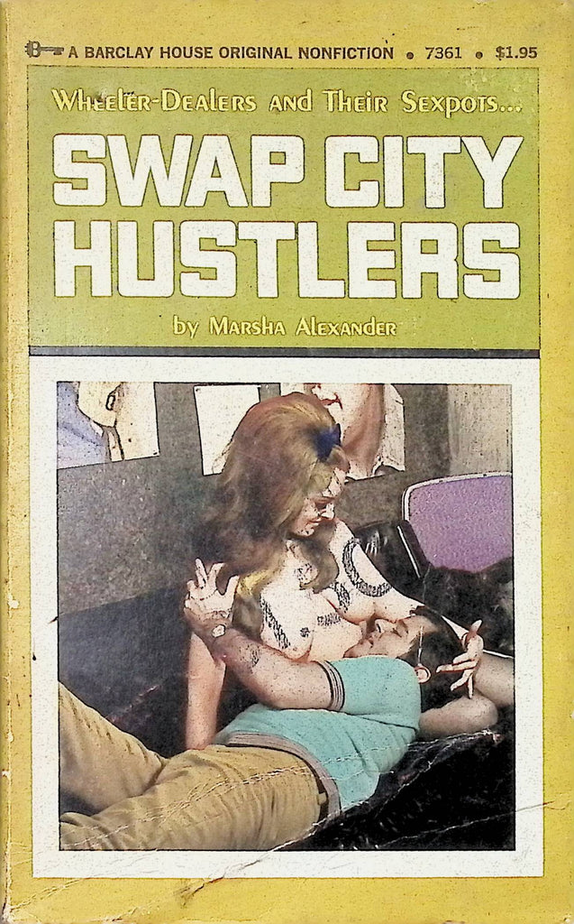 Swap City Hustlers by Marsha Alexander 1973 7361 Barclay House Book Adult Erotic Paperback Novel-053024AMP