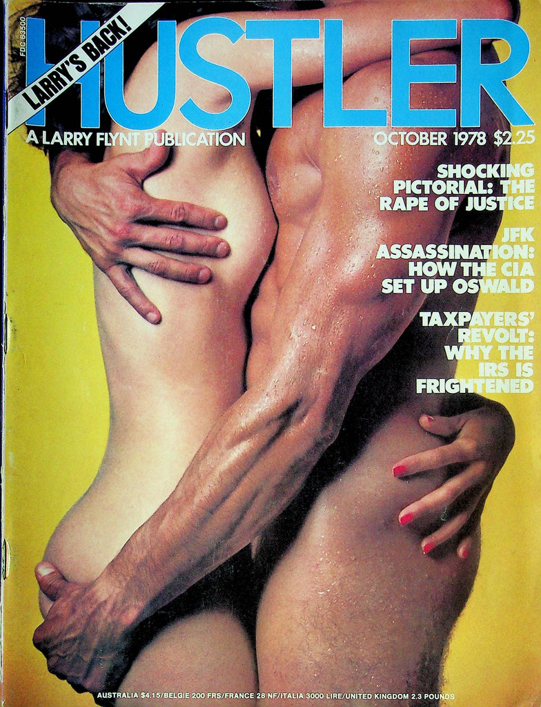Hustler Magazine JFK Assassination & Taxpayers' Revolt October 1978 031224RP