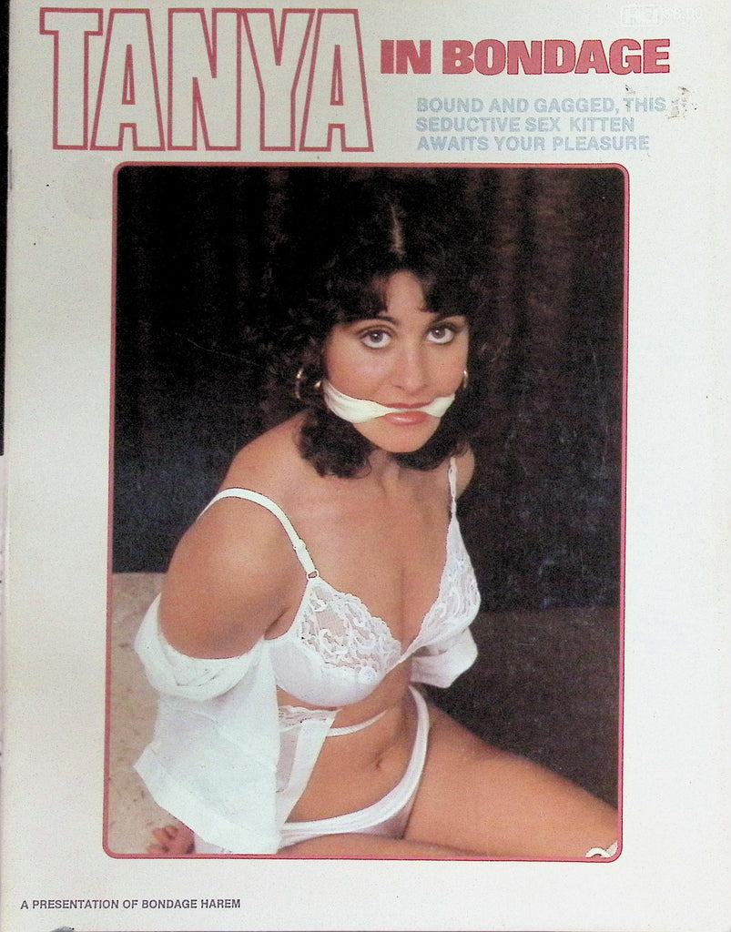 Tanya In Bondage Magazine Seducitve Sex Kitten 1980s  091426LLP2