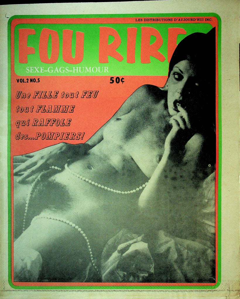 Fou Rire  French Men's Newspaper Vol.2 No.5 061324OSRP