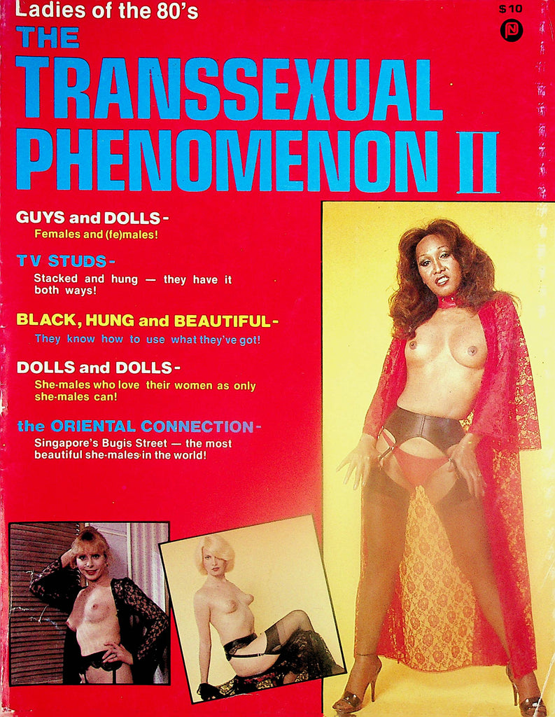 The Transsexual Phenomenon II Magazine  TV Studs Stacked and Hung!  #1 1981     052424lm-p