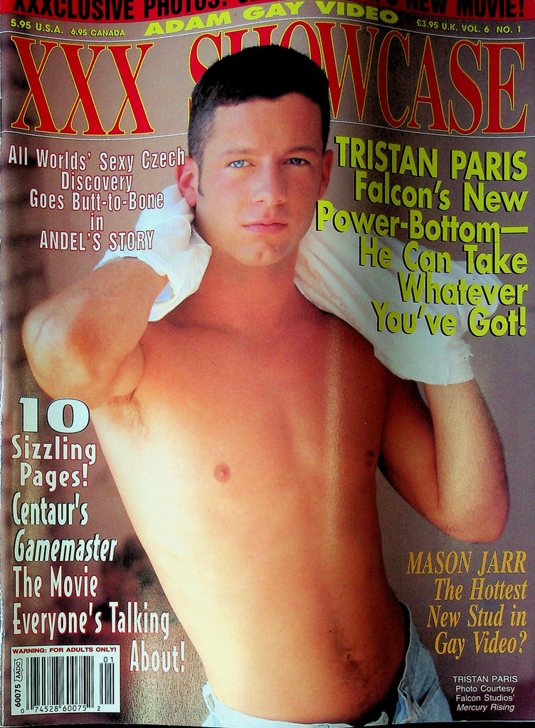 Adam Gay Video XXX Showcase Magazine Ft. Tristan Paris & Mason Jarr Vol.6 No.1 090825RP-