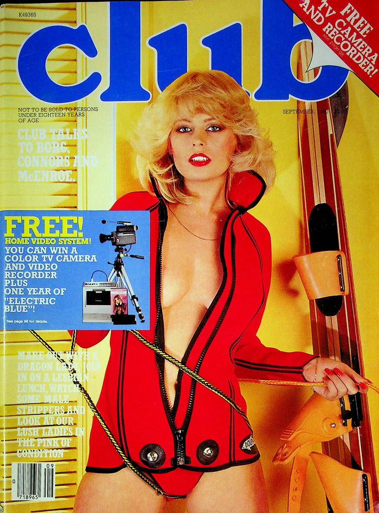 Club Magazine Connors And McEnroe September 1980 111723RP