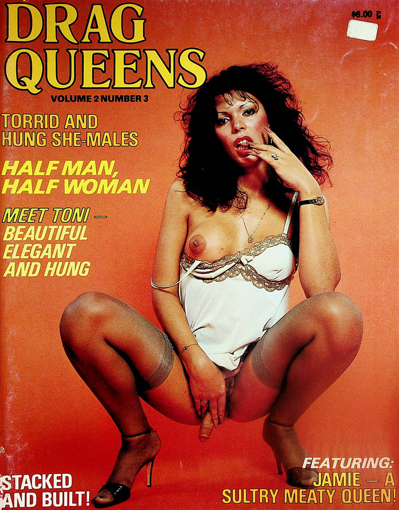 Drag Queens Tranny Magazine  Featuring Jamie- A Sultry Meaty Queen!  vol.2 #3  1980  052424lm-p2