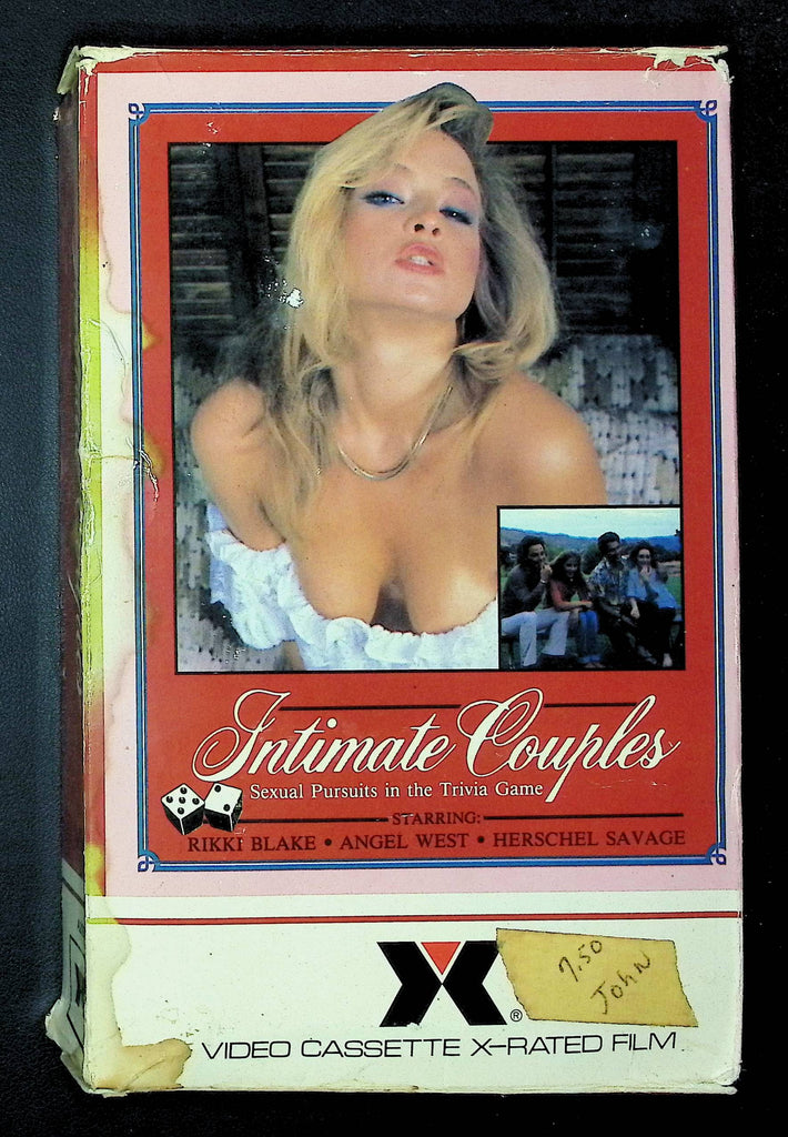 Intimate Couples VCX VHS 1984 Rikki Blake Angel West 061625DMVHS2