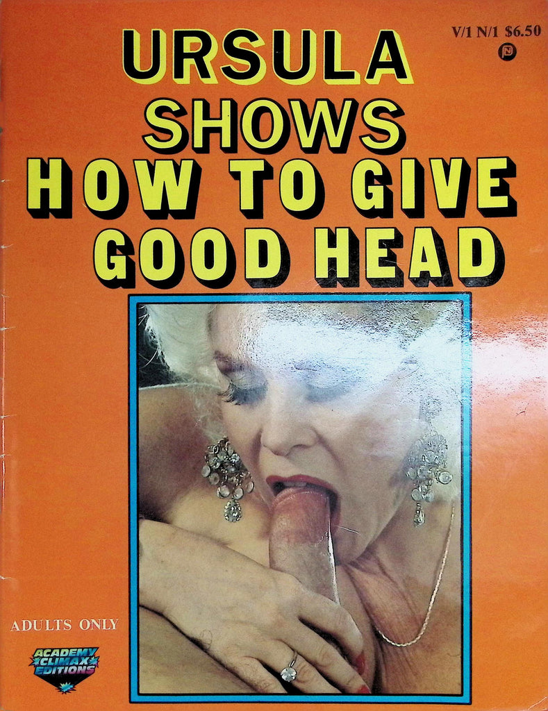 Ursula Shows How to give Good Head Magazine 1985 090526LLP