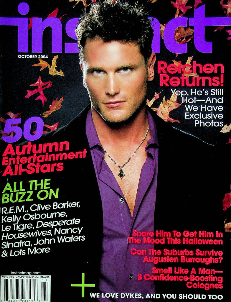 Instinct Gay Interests Magazine Reichen & Dave White October 2004 072524RP