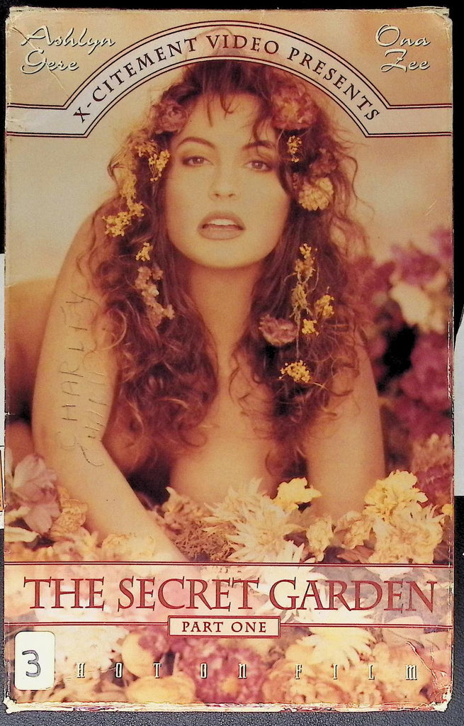 The Secret Garden Part One Starring Ashley Gere, Ona Zee, Anisa, Mike Horner. Adult VHS X-Citement Video 080825AVHS