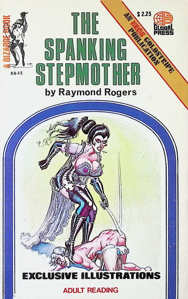 The Spanking Stepmother by Raymond Rogers 1972 Eros Goldstripe Publication Adult Paperback Novel -111824AMP