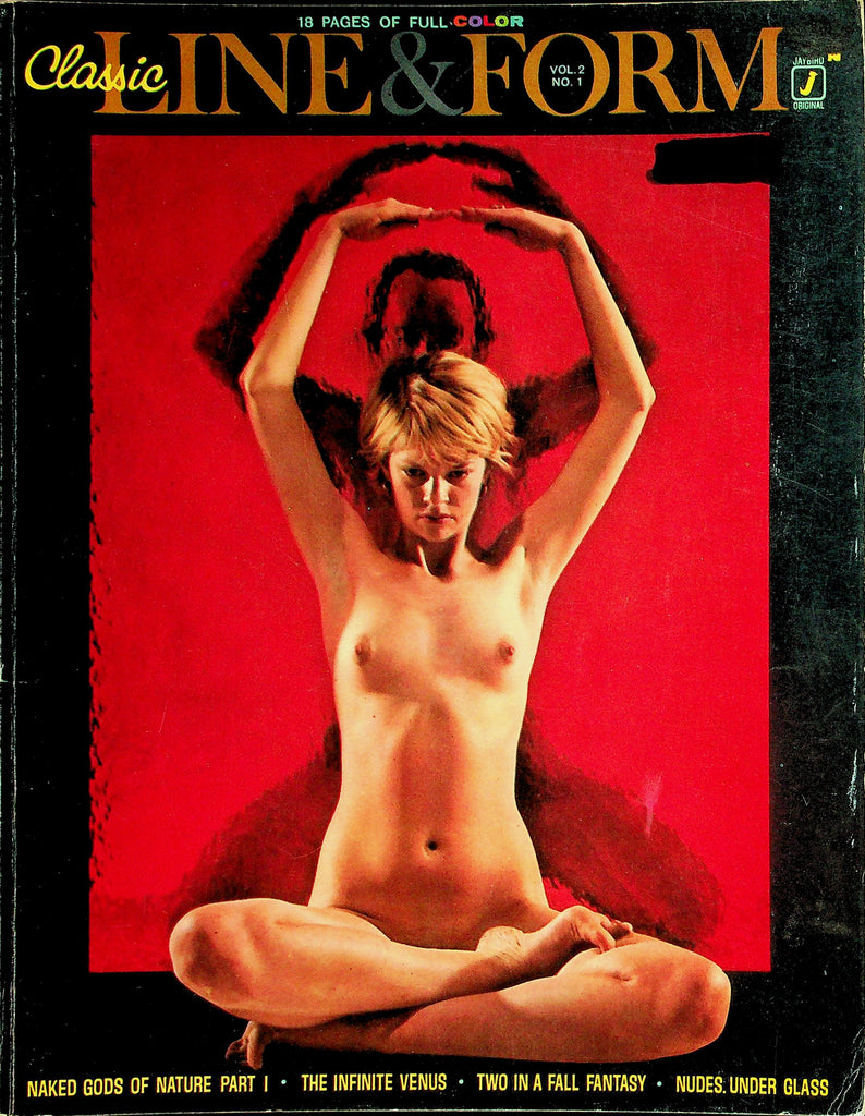 Classic Line & Form Magazine  Naked Gods Of Nature / The Infinite Venus/ Nudes Under Glass  vol.2 #1  Fall 1967     050526lmp