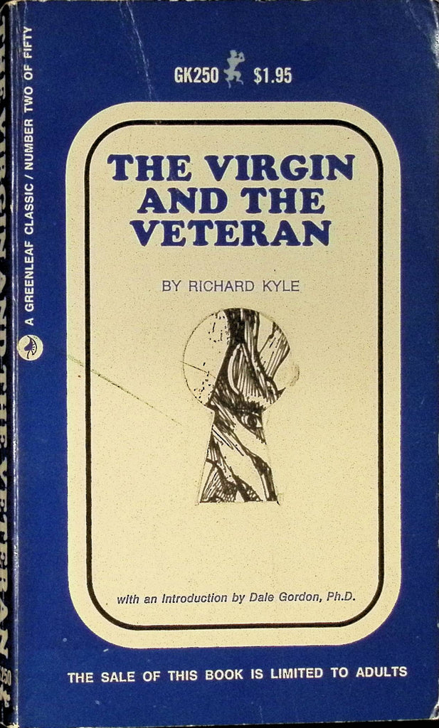 The Virgin and the Veteran by Richard Kyle Gk250 1969 Greenleaf Classic Keyhole Series Adult Paperback Novel 082625AMP