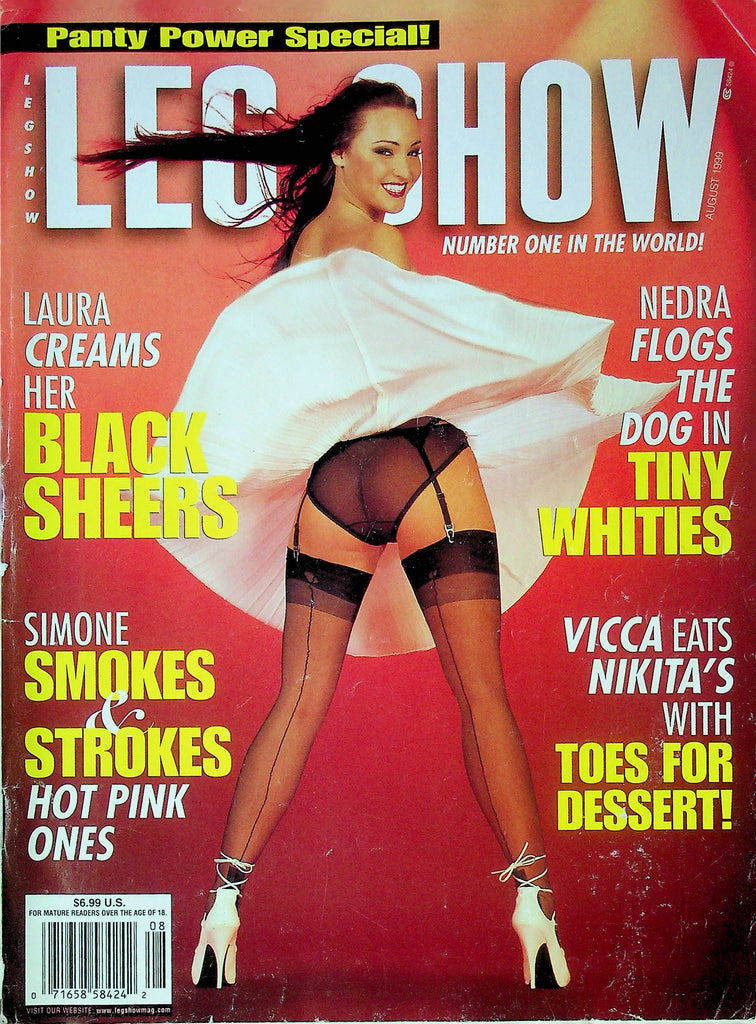 Leg Show Magazine Panty Power Special & Laura Creams August 1999 022824RP